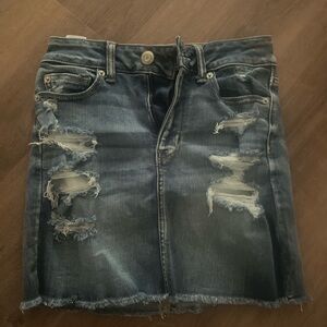 American Eagle Denim Jean Skirt